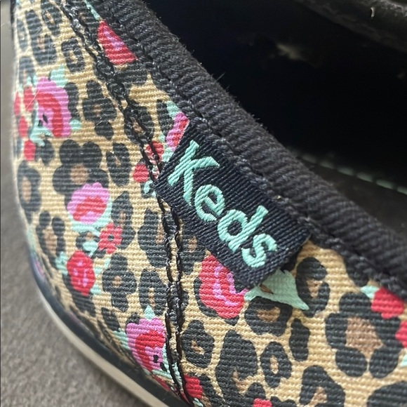 Keds Rookie Athletic Sneakers Leopard Floral Canvas Womens 8.5 EUC - Picture 4 of 9